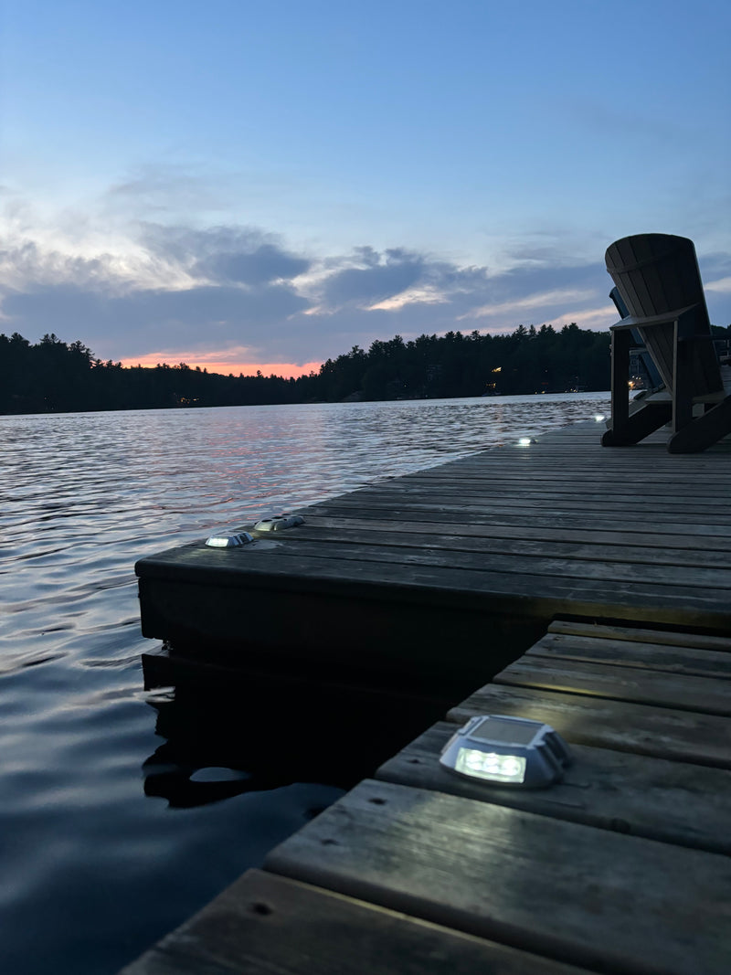 Dock Edge Aluminum DockLite Solar Light DE96255F