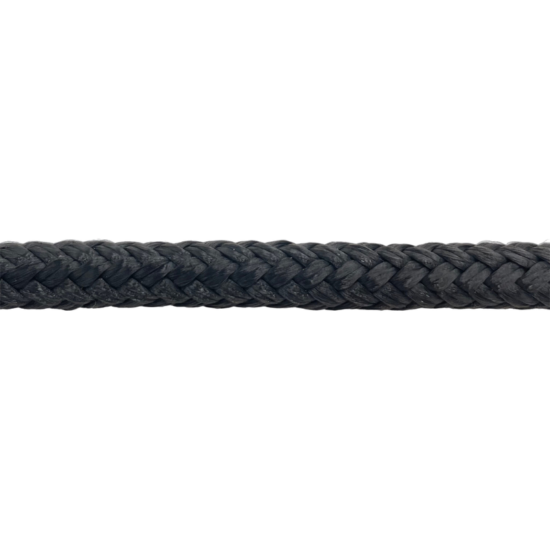 Titan Double Braid Nylon Dock Line - Black