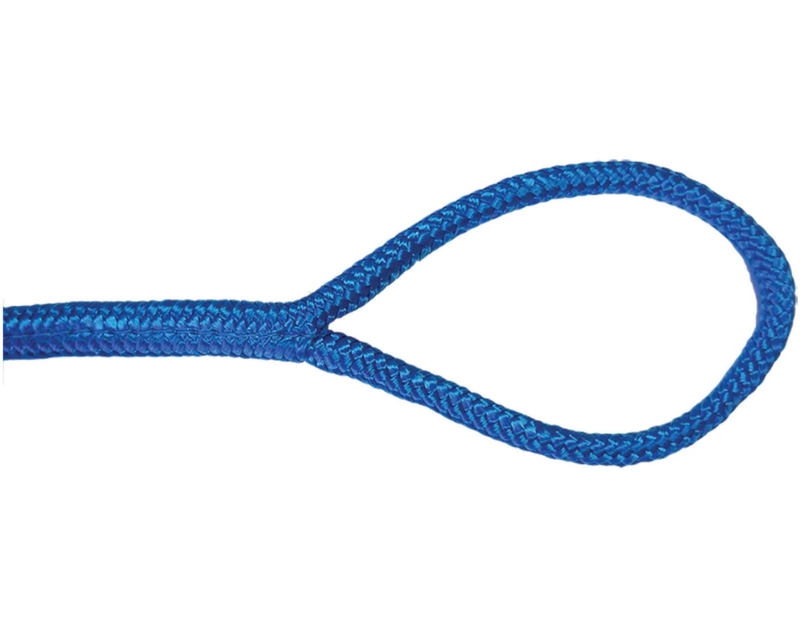 Titan Double Braid Nylon Dock Line - Blue