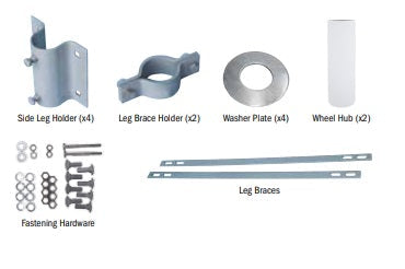 Dock Edge Dock Wheel Axle Kit DE85235F