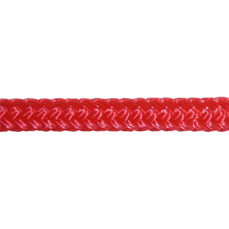 Titan Double Braid Nylon Dock Line - Red
