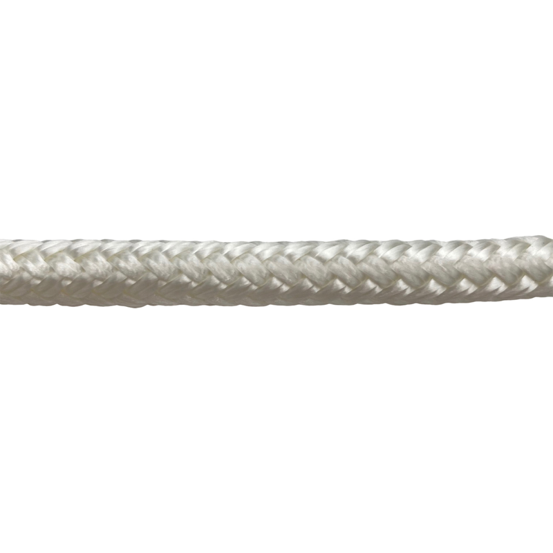 Titan Double Braid Nylon Dock Line - White