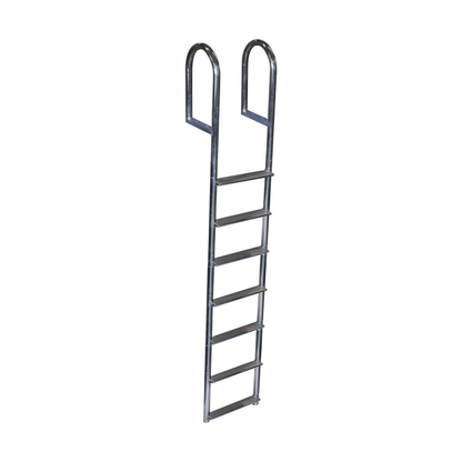 Dock Ladder - Dock Edge Wide Step Welded Aluminum 3, 4, 5 & 7 Step Options