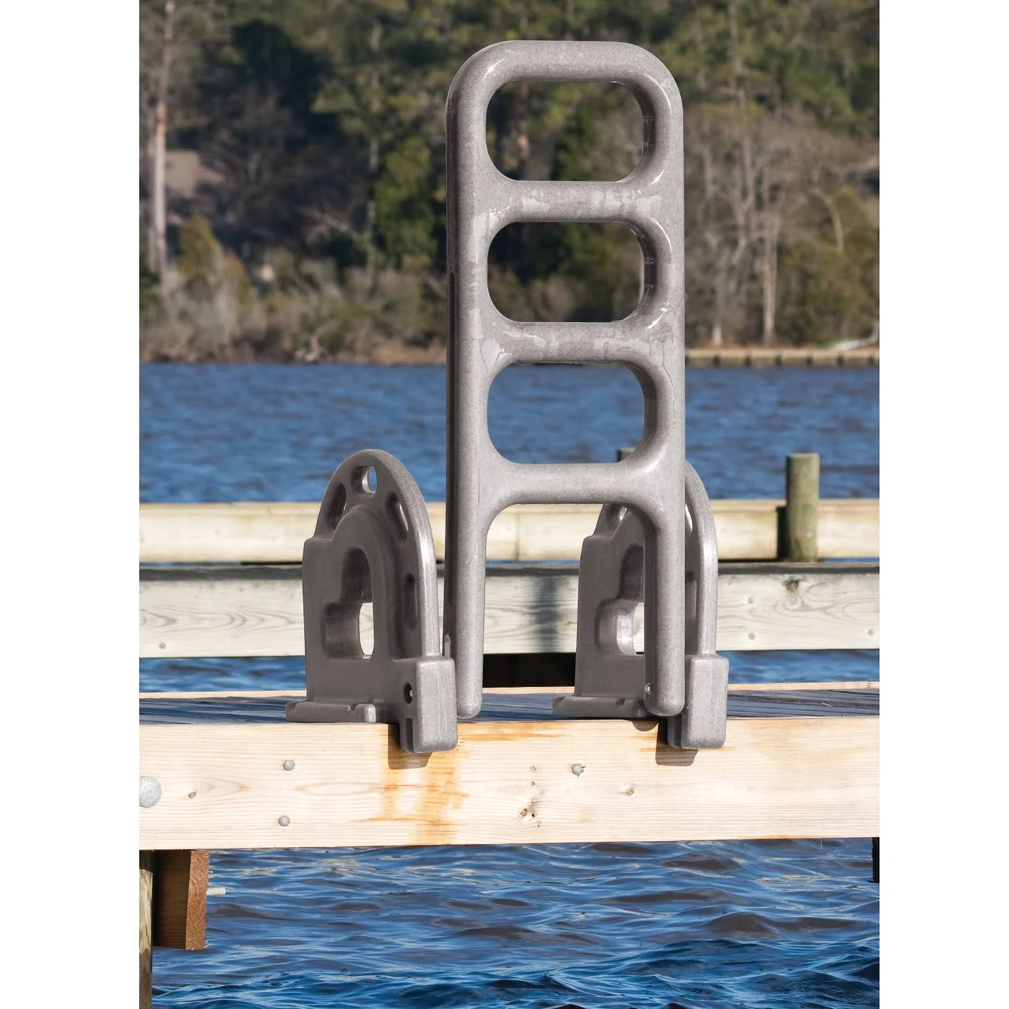 Dock Ladder - Dock Edge 4 Step Rotomolded Polyethylene Flip-Up