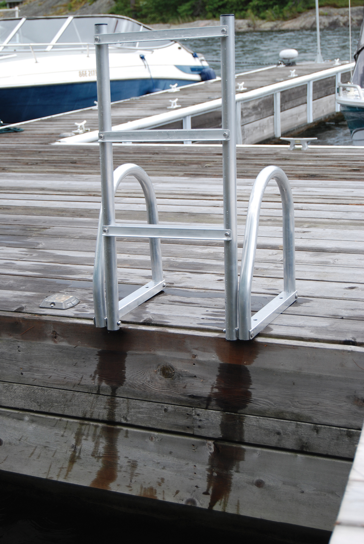 Dock Ladder - Dock Edge ECO Weld Free Flip-Up 3, 4 & 5 Step Options