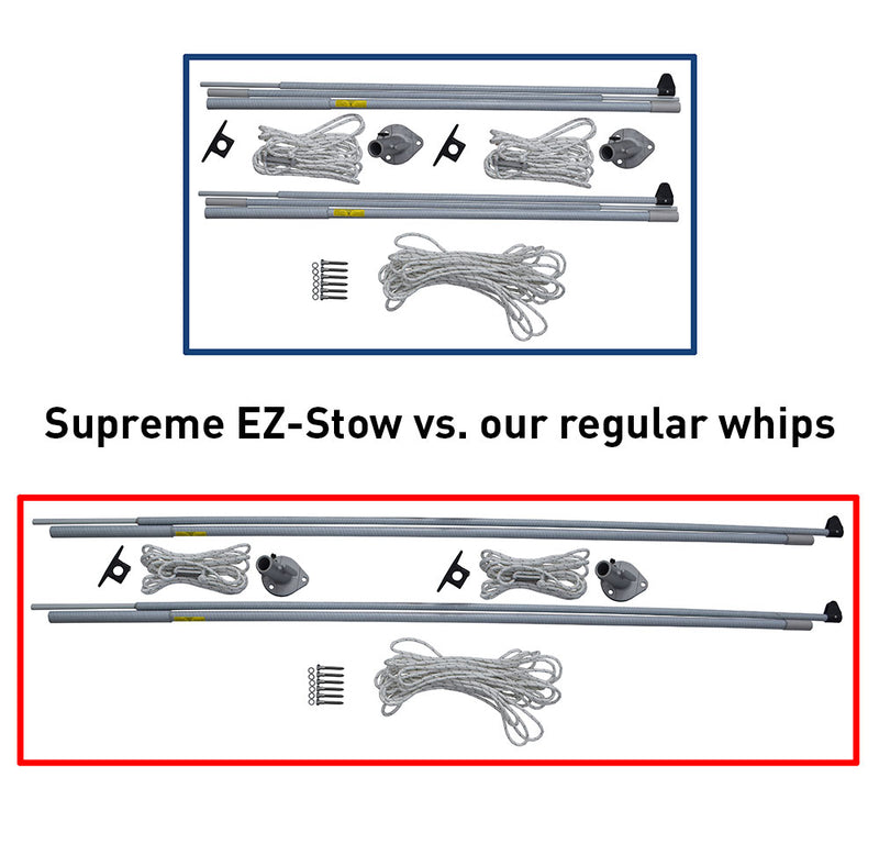 Dock Edge Supreme EZ-Stow Mooring Whips