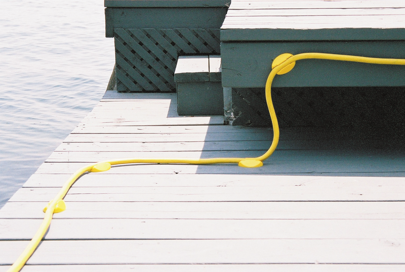 Dock Edge Shore Power Clips 4 pack (2 Sizes & 3 Colors)
