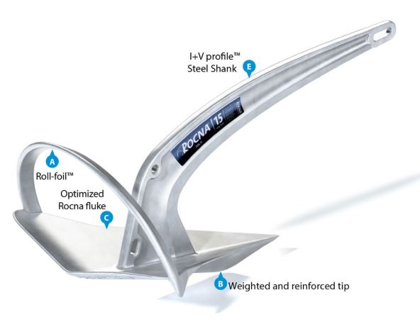 Rocna MKII Anchor Galvanized Steel