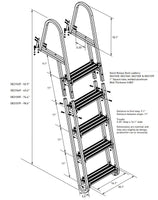 Stand Off Dock Ladder