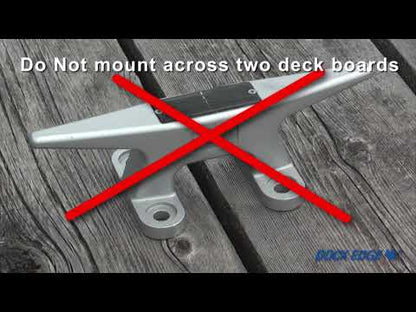 Dock Edge Solar Light Dock Cleat DE96288F